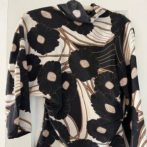 Rachel Comey Silk Floral Blouse